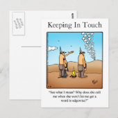 In Touch behaltend Postkarte "Spectickles" (Vorne/Hinten)