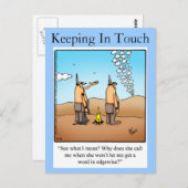 In Touch behaltend Postkarte "Spectickles" (Vorne/Hinten)