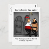 In Touch Spaß Postkarte "Spectickles" behalten (Vorne/Hinten)