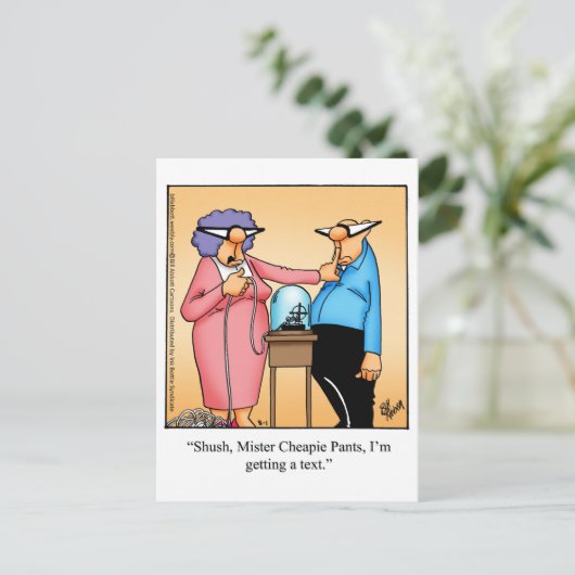 In Touch Spaß Postkarte "Spectickles" behalten (Stehend Vorderseite)