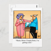 In Touch Spaß Postkarte "Spectickles" behalten (Vorne/Hinten)