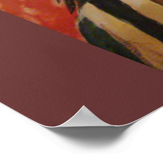 " In Tradition verpackt" von Susan Ber.. Poster (Ecke)