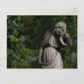 in Tränen Postkarte (Vorderseite)