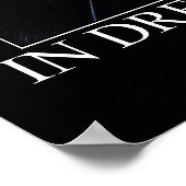 In Träumen und Liebe Katzen Inspiration Kunstwerk Poster (Ecke)