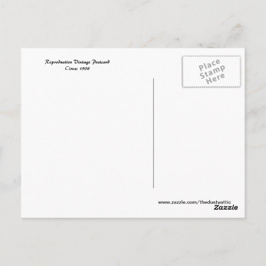 In Triumph soll Wave Postkarte (Rückseite)