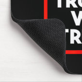 In Trump We Trust Pro-trump 2024 Conservative Patr Mousepad (Ecke)