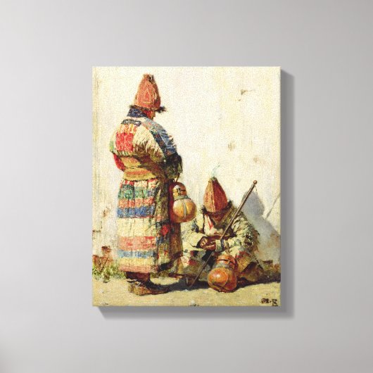 in Turkestan Leinwanddruck (Vorderseite)