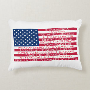 In unserem Amerika Kissen