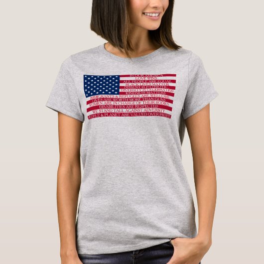 In unserem Amerika T-Shirt (Vorderseite)