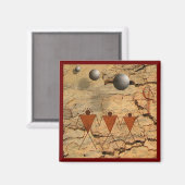 In unserem Bild Magnet (Vorderseite/Rückseite)