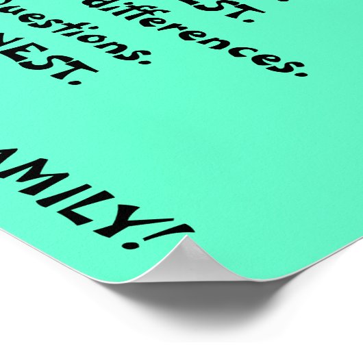 In unserem Klassenzimmer Poster (Ecke)