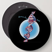 In unserer DNA Button (Vorne & Hinten)