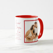 In unserer ersten Weihnachtszeit Weihnachten Urlau Tasse (VorderseiteRechts)