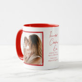 In unserer ersten Weihnachtszeit Weihnachten Urlau Tasse (Vorderseite Links)