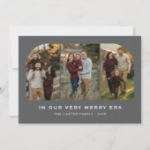 In unserer frohen Zeit Moderne 3 Foto Weihnachten (Vorderseite)