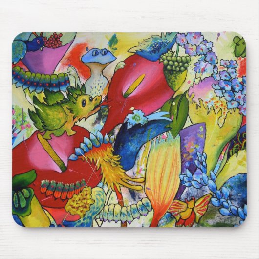 In unserer Garten-Mausunterlage mit Drachen Mousepad (Vorne)