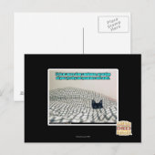 In unserer Weltraumzeit Kontinuum Postkarte (Vorne/Hinten)