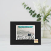 In unserer Weltraumzeit Kontinuum Postkarte (Stehend Vorderseite)