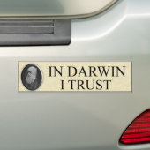 IN VERTRAUEN DARWIN I AUTOAUFKLEBER (Auf Auto)