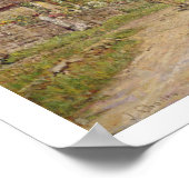 In Village Scene Poster (Ecke)