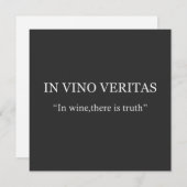 In vino veritas (Vorne/Hinten)