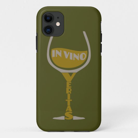 In Vino Veritas benutzerdefiniertes iPhone-Gehäuse Case-Mate iPhone Hülle (Rückseite)
