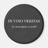 In vino veritas magnet (Vorne)