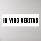 in vino veritas poster (Vorne)