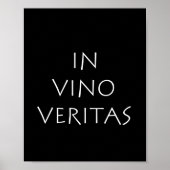 In vino veritas poster (Vorne)
