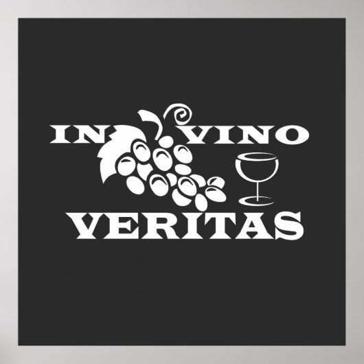 in vino veritas poster (Vorne)