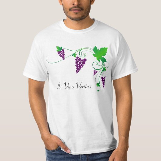 In Vino Veritas T-Shirt (Vorderseite)