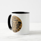 In vino veritas tasse (Vorderseite Links)