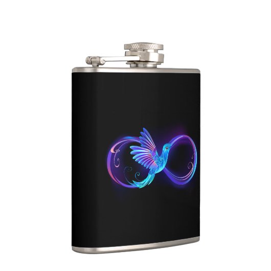 in Vinyl eingeschlagener Flachmann (Rechts)