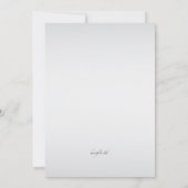 In Vogue Fashion Show Einladung (Rückseite)