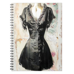 In Vogue: LBD-Tagebuch, kleines schwarzes Dress-Jo Notizblock