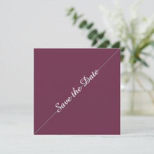 In Vogue Save the Date Minimalistisch