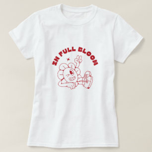 In Vollblut-Grafik-T - Shirt