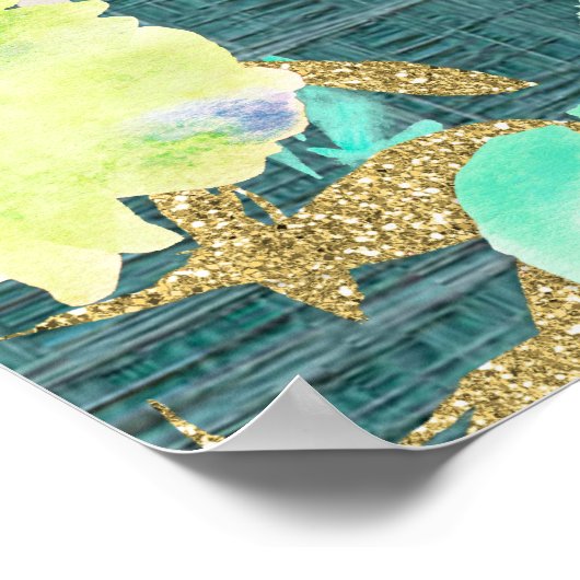 In Vollblut-Poster Poster (Ecke)