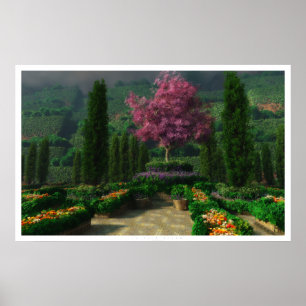 in voller Blüte Poster