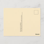 In voller Blüte Postkarte (Rückseite)