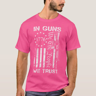 In Waffen vertrauen wir den Menschen sind AR15 US T-Shirt