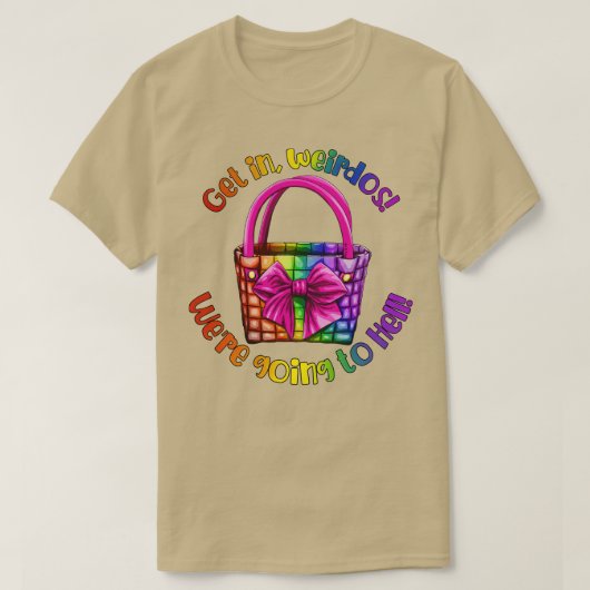 In Weirdos T-Shirt (Design vorne)