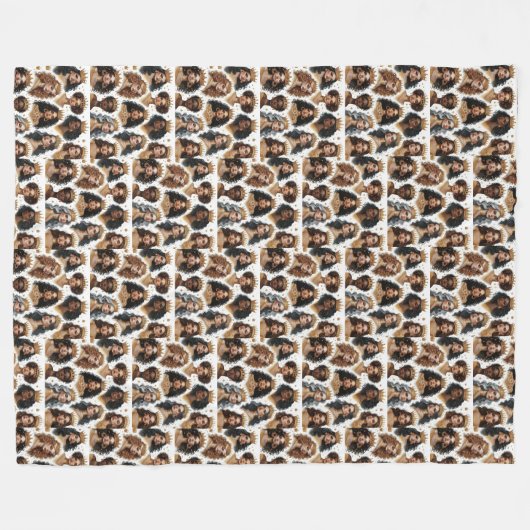 In Weisheit gekrönt Blanket Fleecedecke (Vorderseite (Horizontal))