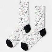 In welchem Staat bist du? Chemie Socken (Linkes Detail)