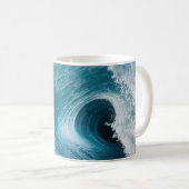 In Wellen des Wandels inspirierende Angebotssteige Kaffeetasse (VorderseiteRechts)