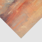 In Wellen Stehender Plover während Sonnenuntergang Seidenpapier (Ausschnitt)