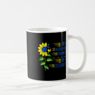 In Welt von Trump Sonnenblume sei ein Zelensky-Unt Kaffeetasse