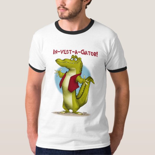 In-Weste-einalligator! T-Shirt (Vorderseite)