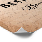 In Wissen investieren - Ben Franklin zitieren - dr Poster (Ecke)