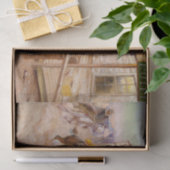 In Without Knocking, 1909 von Charles M Russell Seidenpapier (Geschenk)